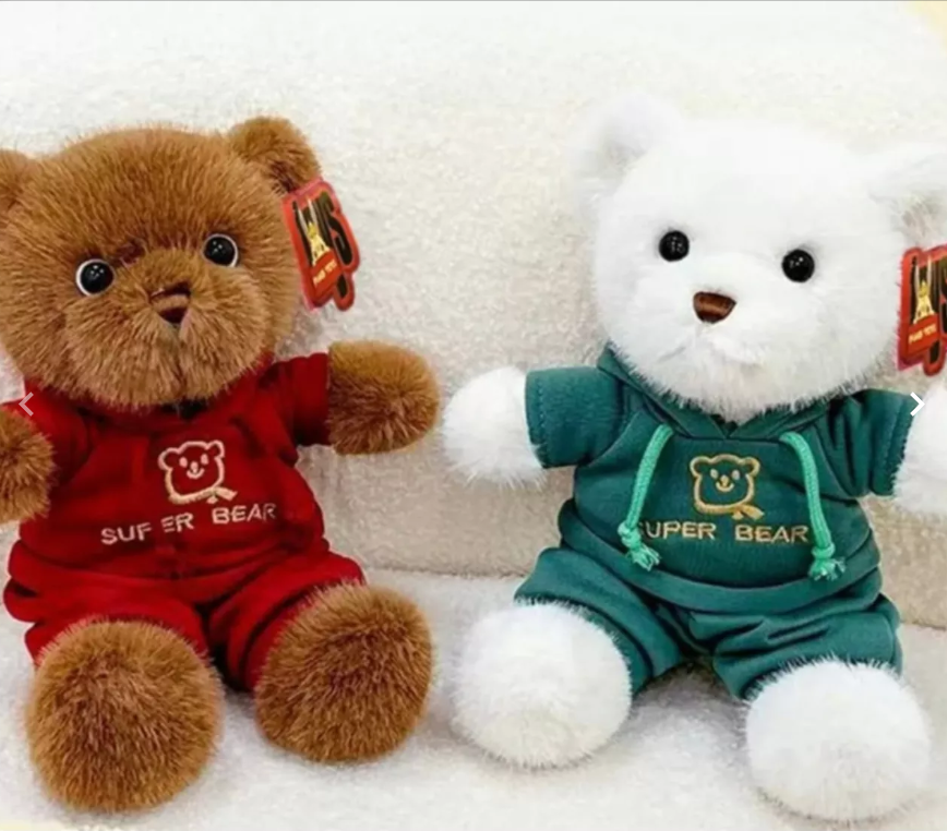 картинка Мягкая игрушка "Мишка в костюме" 30см от магазина Одежда+