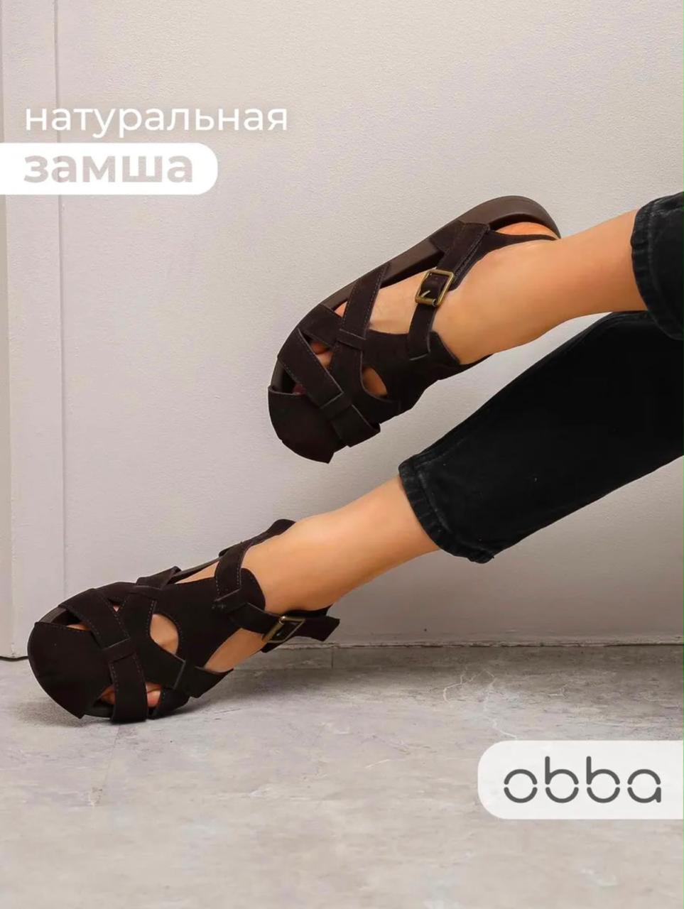 фото женские летние сандалии 615736 оптом