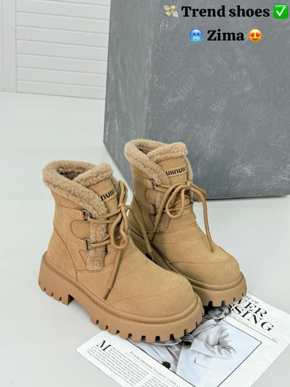 фото зимние женские ботинки оптом от производителя