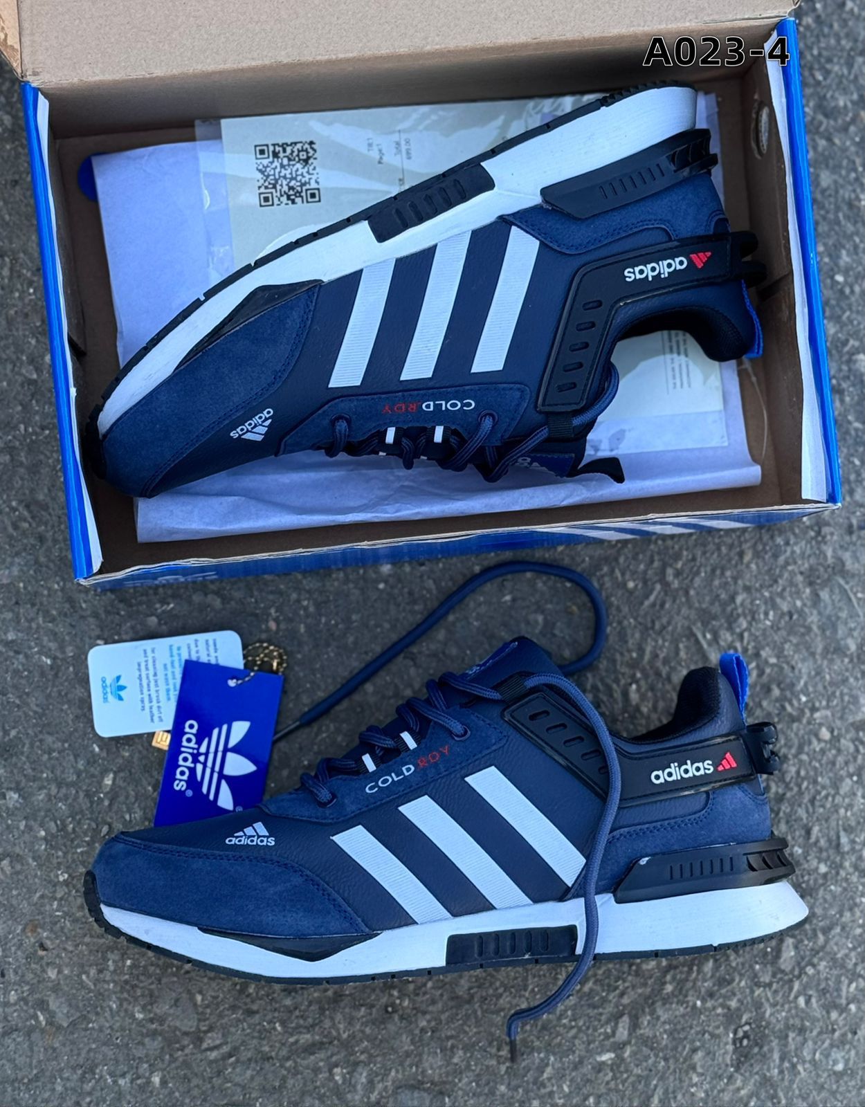 фото мужские осенние кроссовки adidas 110685 оптом