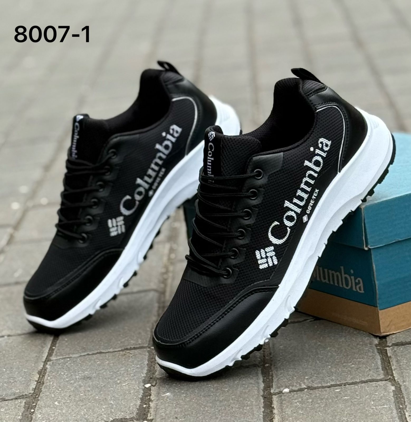 фото мужские черные кроссовки columbia 698599 оптом