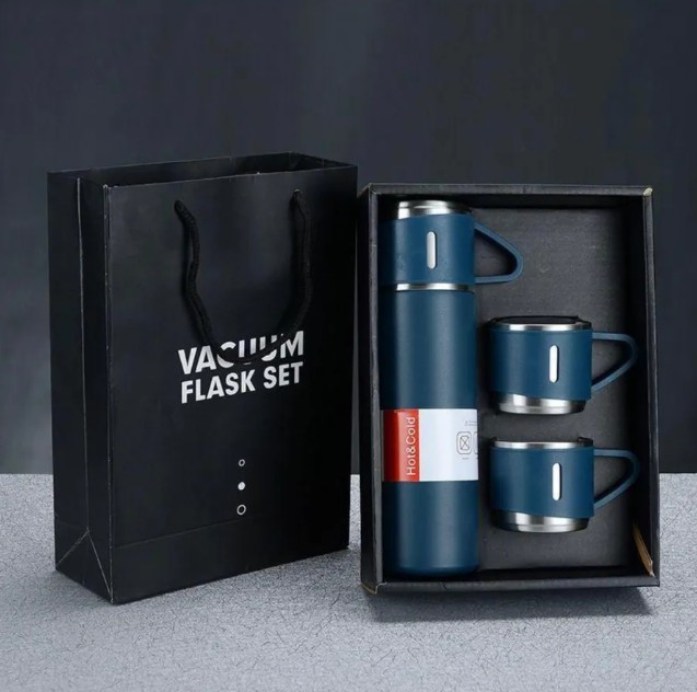 фото термос подарочный набор с кружками посуды оптом