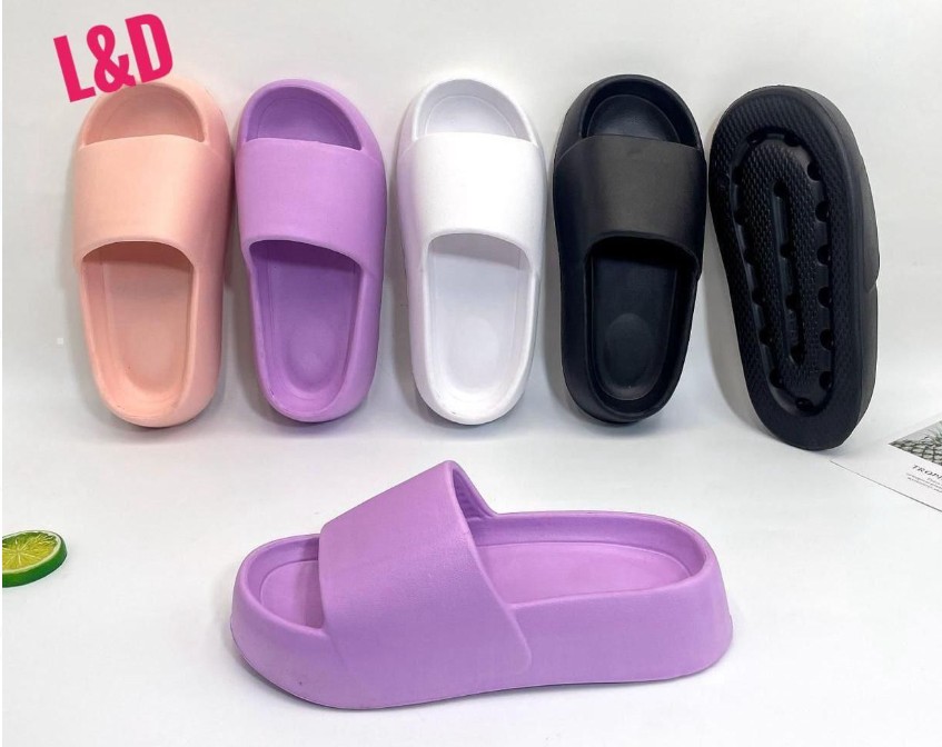 фото без выбора цвета летние женские тапочки оптом