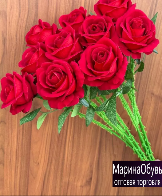 картинка Искусственные цветы "Роза"  50 см от магазина Одежда+