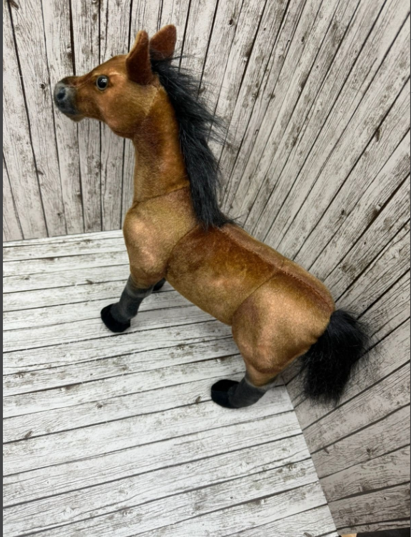 картинка Мягкая игрушка "Лошадь " символ года 35 см от магазина Одежда+