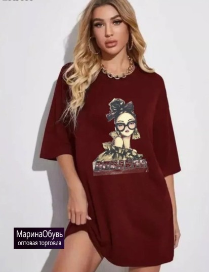 картинка Футболка оверсайз от магазина Одежда+