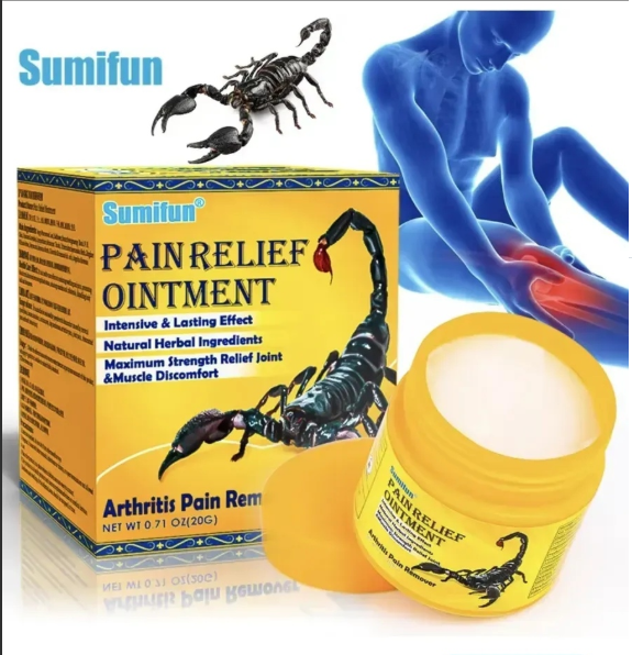 картинка Обезболивающая мазь с ядом скорпиона от магазина Одежда+