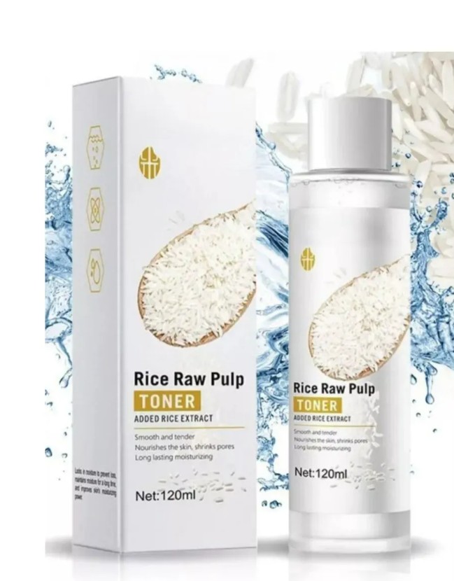 картинка Тонер с экстрактом риса Rice Raw Pulp, 120 мл от магазина Одежда+