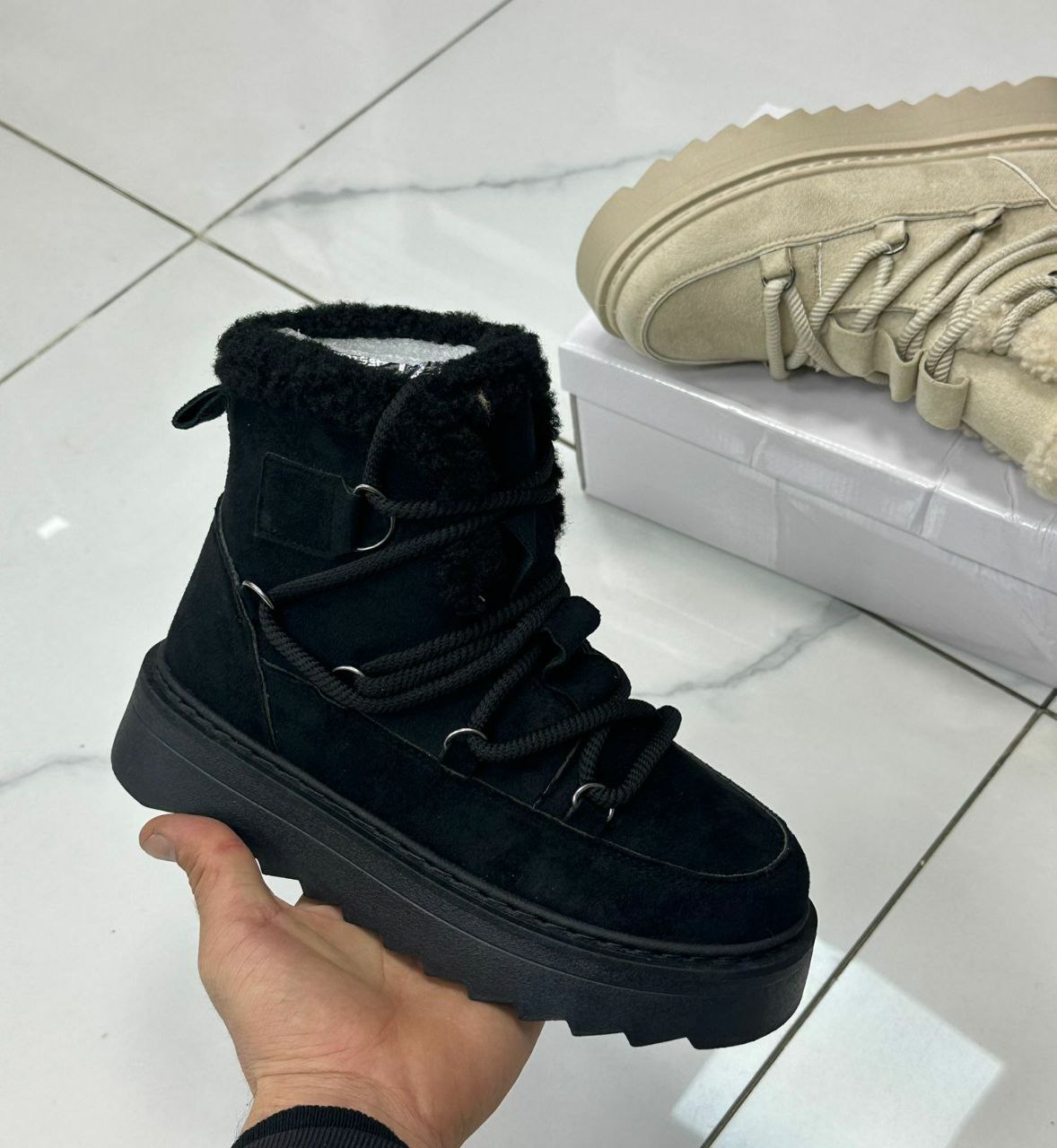 фото зимние женские ботинки оптом от производителя