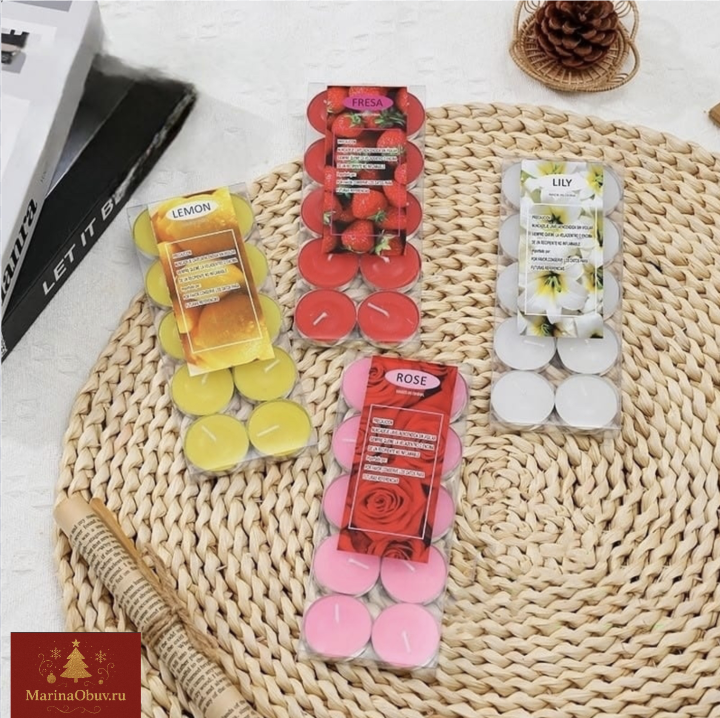 картинка Свечи Ассорти  4х2 см Ассорти от магазина Одежда+