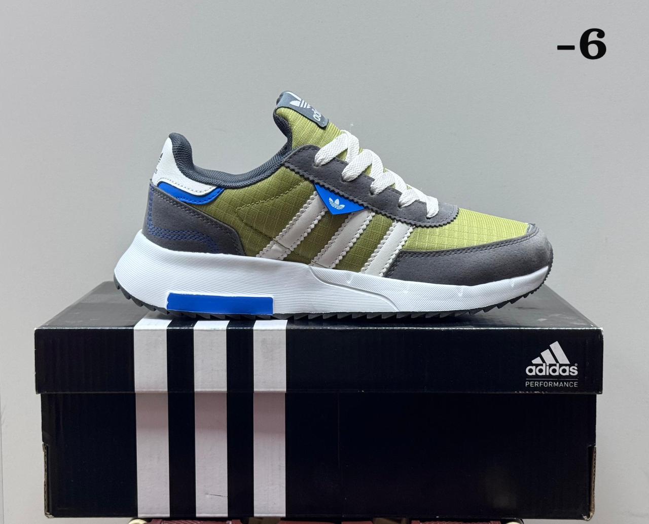 фото мужские кроссовки adidas синие с белыми полосами 267407 оптом