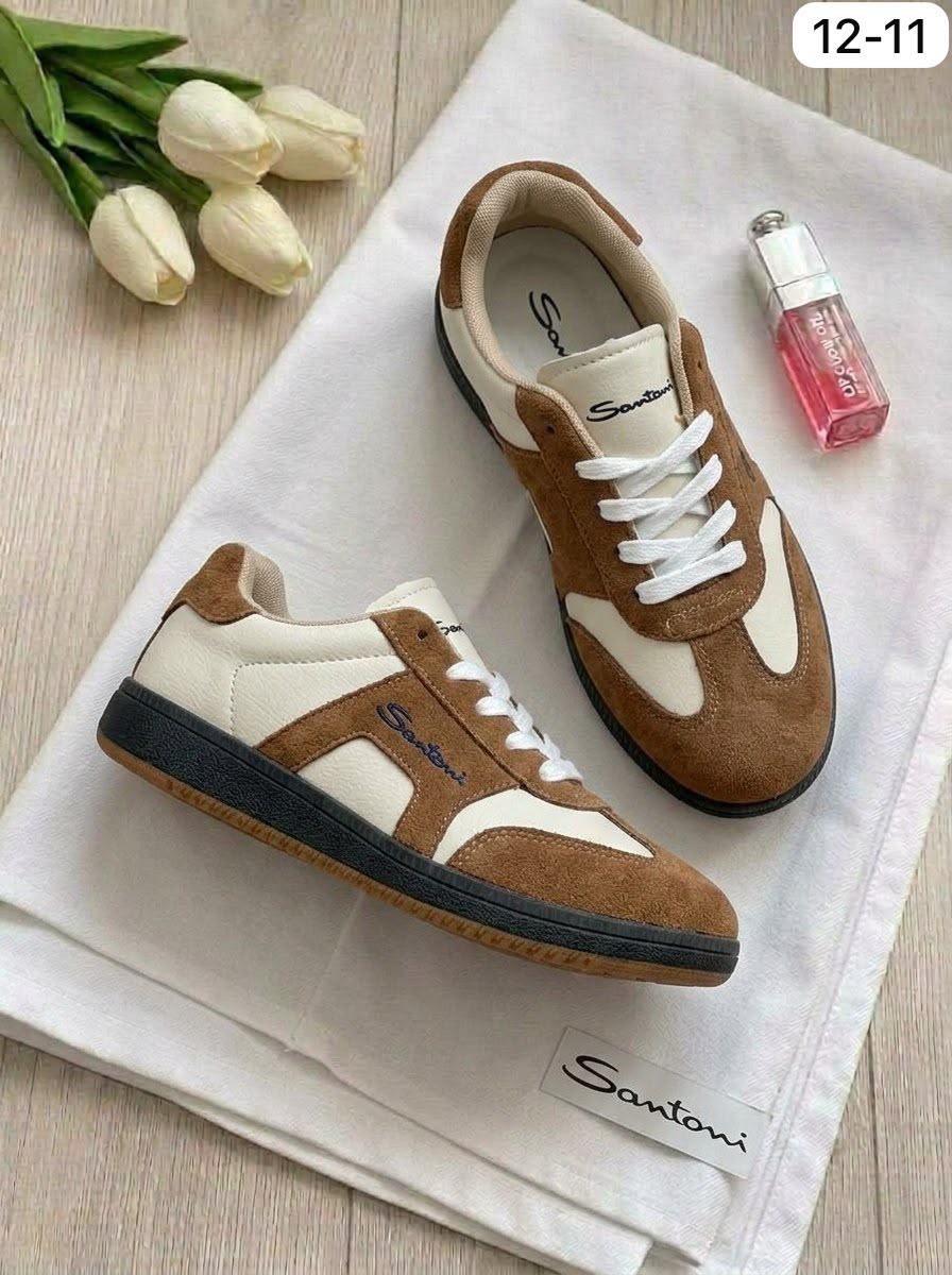 фото женские весенние кроссовки santoni 828438 оптом