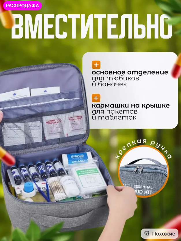 картинка Аптечка для хранения лекарств от магазина Одежда+