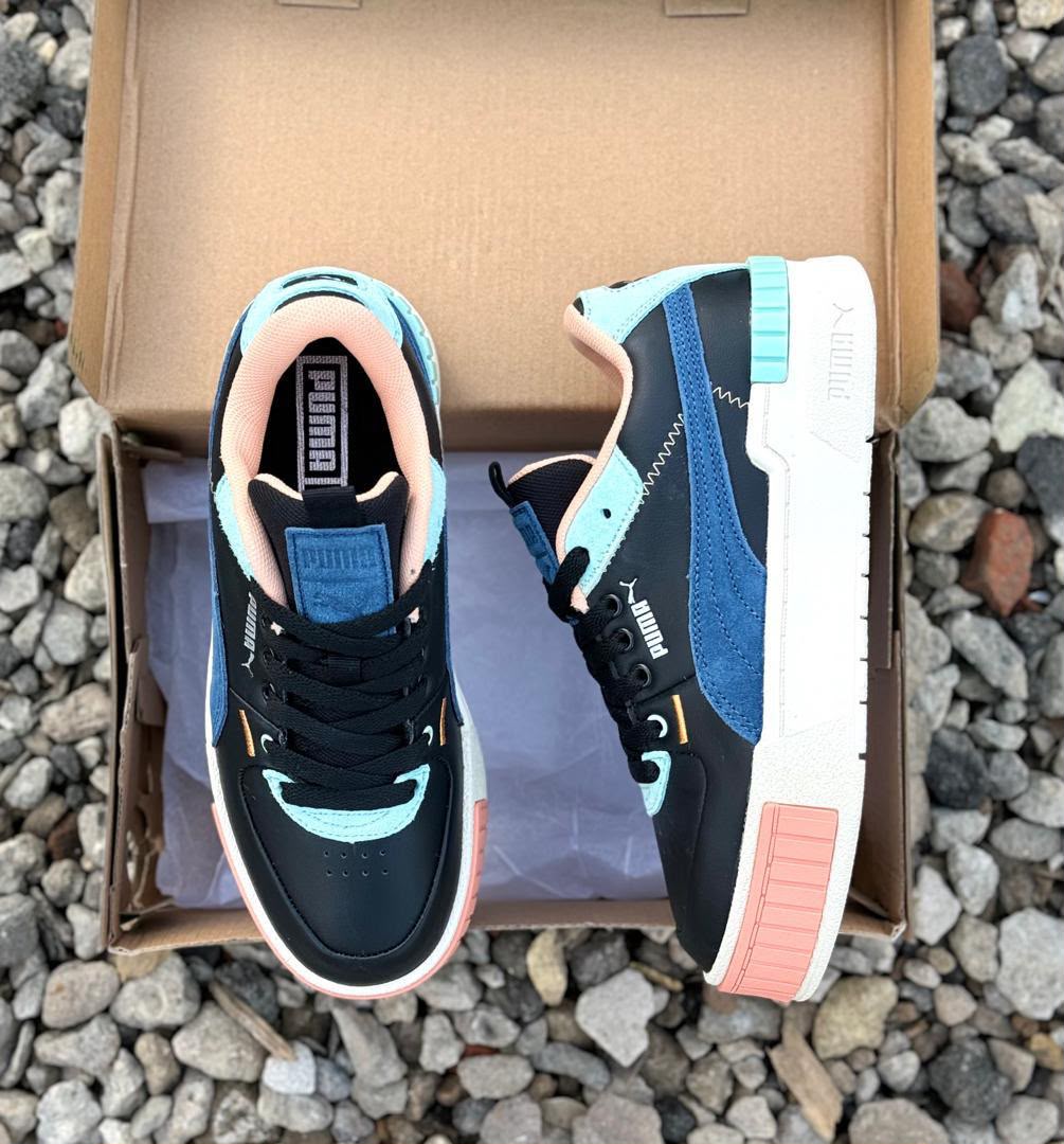 фото женские белые кроссовки puma 353828 оптом