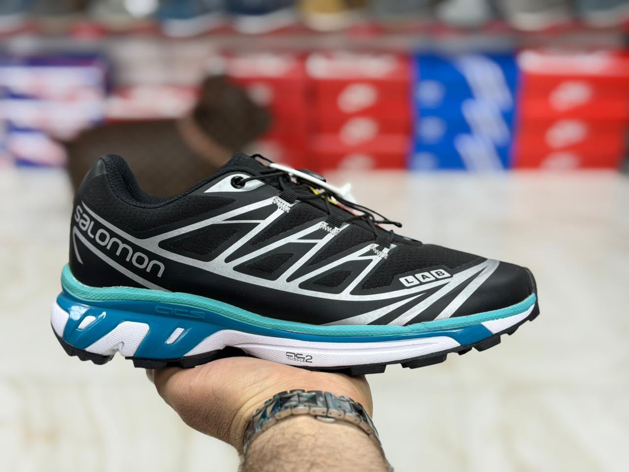 фото мужские спортивные кроссовки salomon 843033 оптом