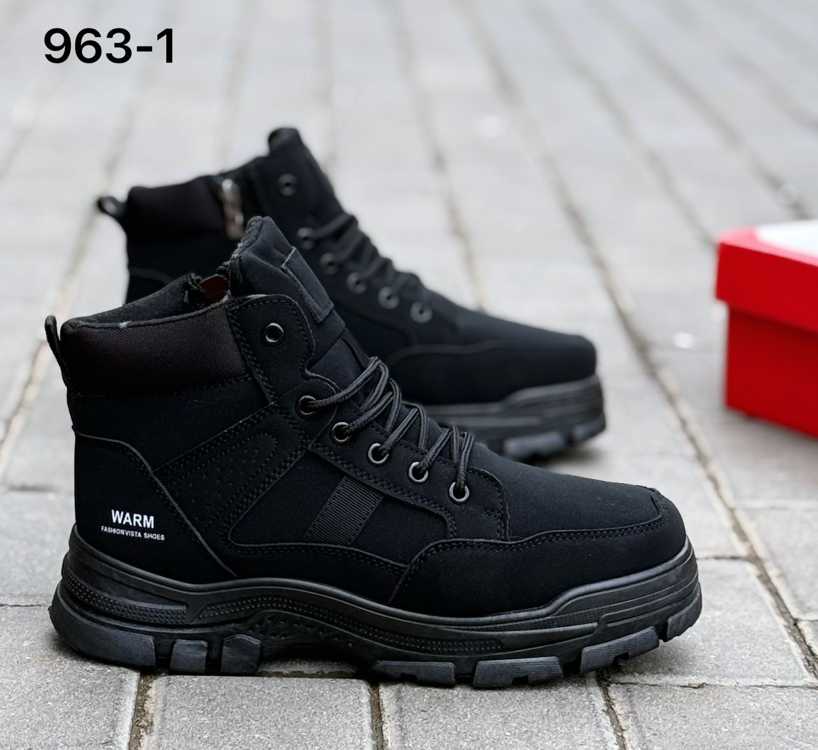 фото зимние мужские ботинки оптом