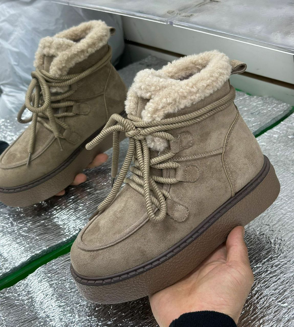 фото зимние женские ботинки оптом от производителя