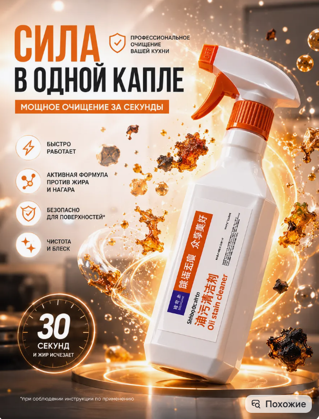 картинка Средство для кухни анти жир от магазина Одежда+