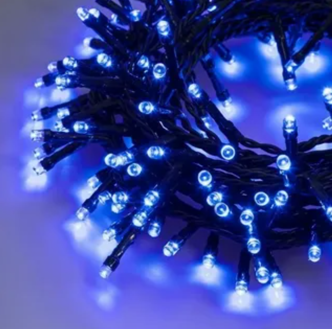 картинка Гирлянда синяя 15 метров от магазина Одежда+