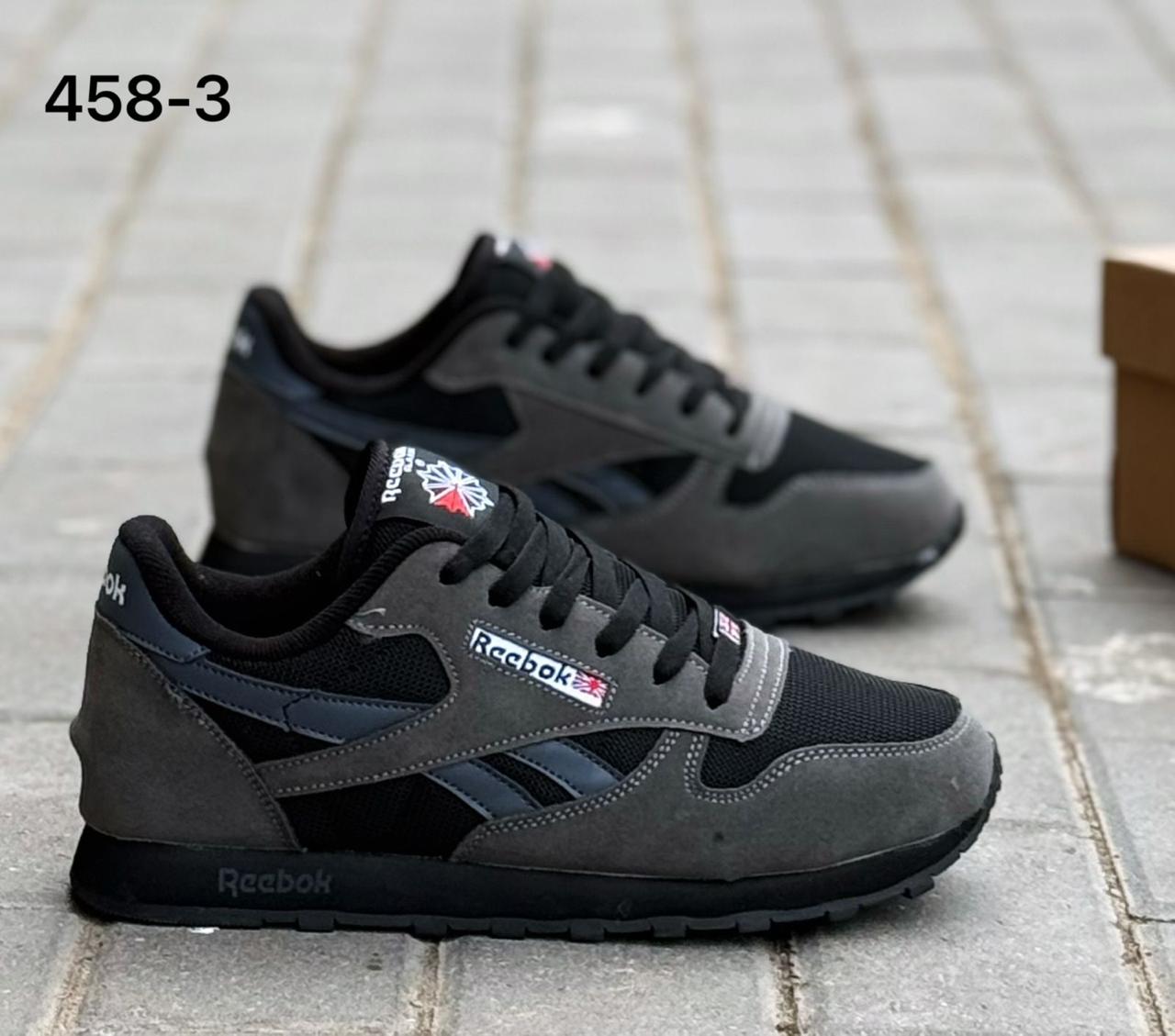фото мужские черные кроссовки reebok 483078 оптом