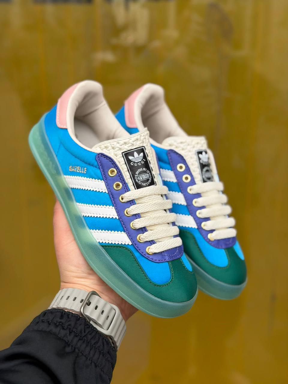фото мужские весенние кроссовки gazelle 828704 оптом