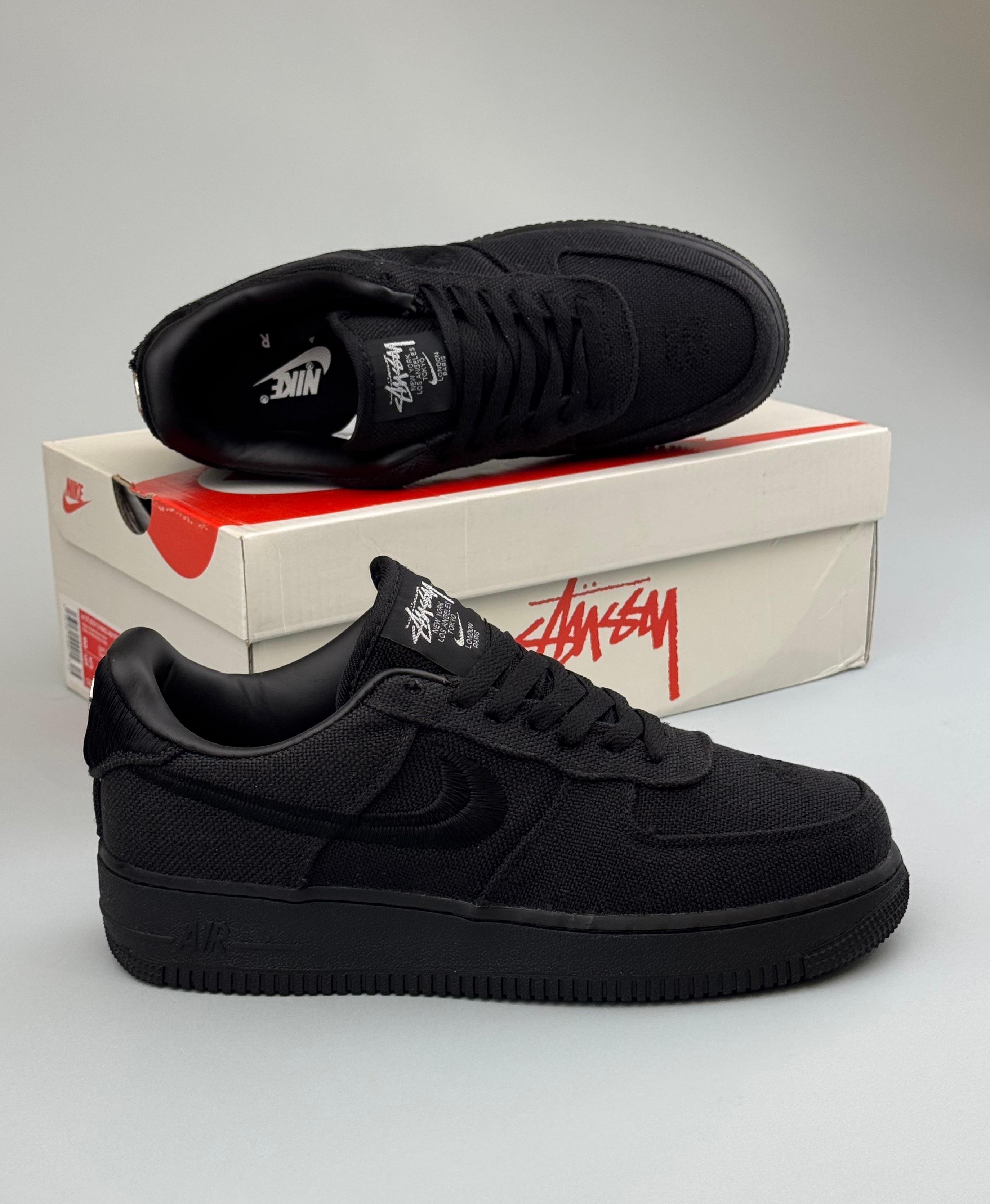 фото Мужские черные кроссовки Stussy 626845 оптом с доставкой