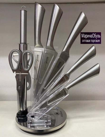 фото набор ножей на подставке оптом