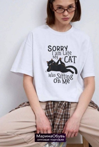 картинка Футболка оверсайз от магазина Одежда+