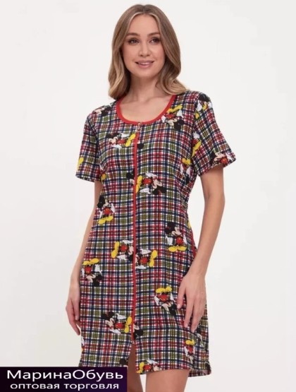 картинка Халат на молнии от магазина Одежда+