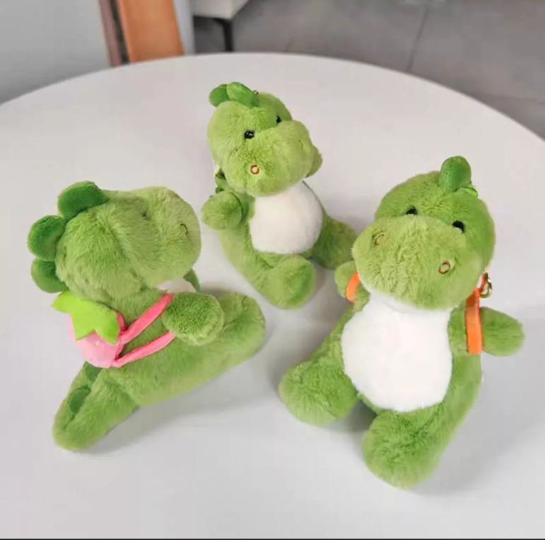 картинка Мягкая игрушка брелок "Динозавр" 12 см от магазина Одежда+