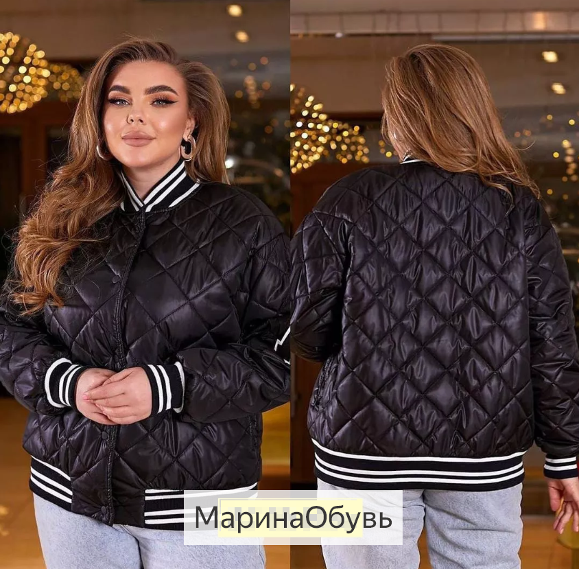 картинка Бомбер без выбора цвета от магазина Одежда+