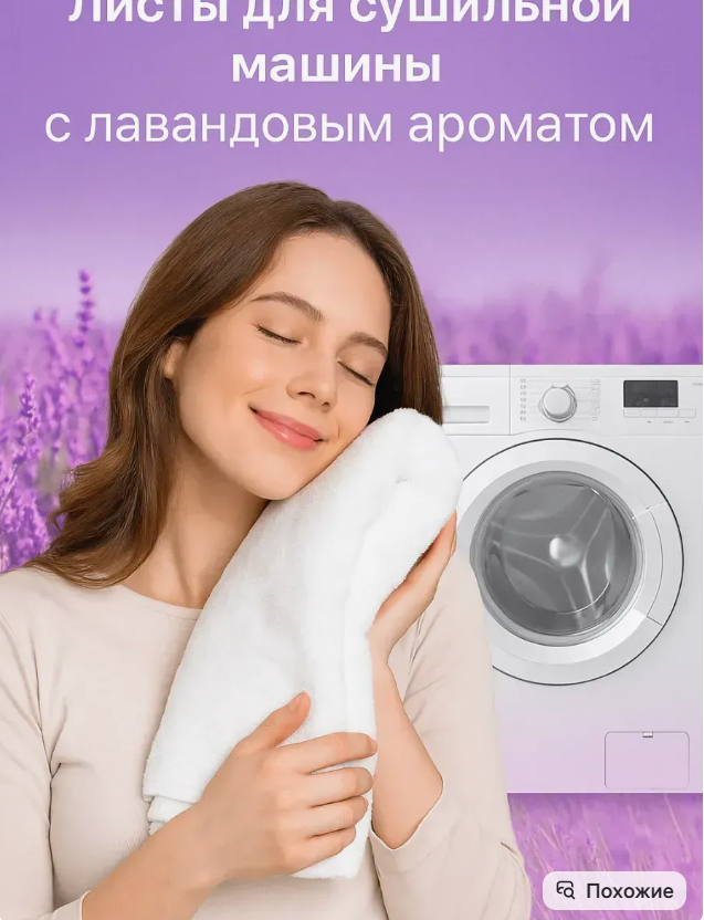 картинка Ароматические листы для сушильной машины от магазина Одежда+