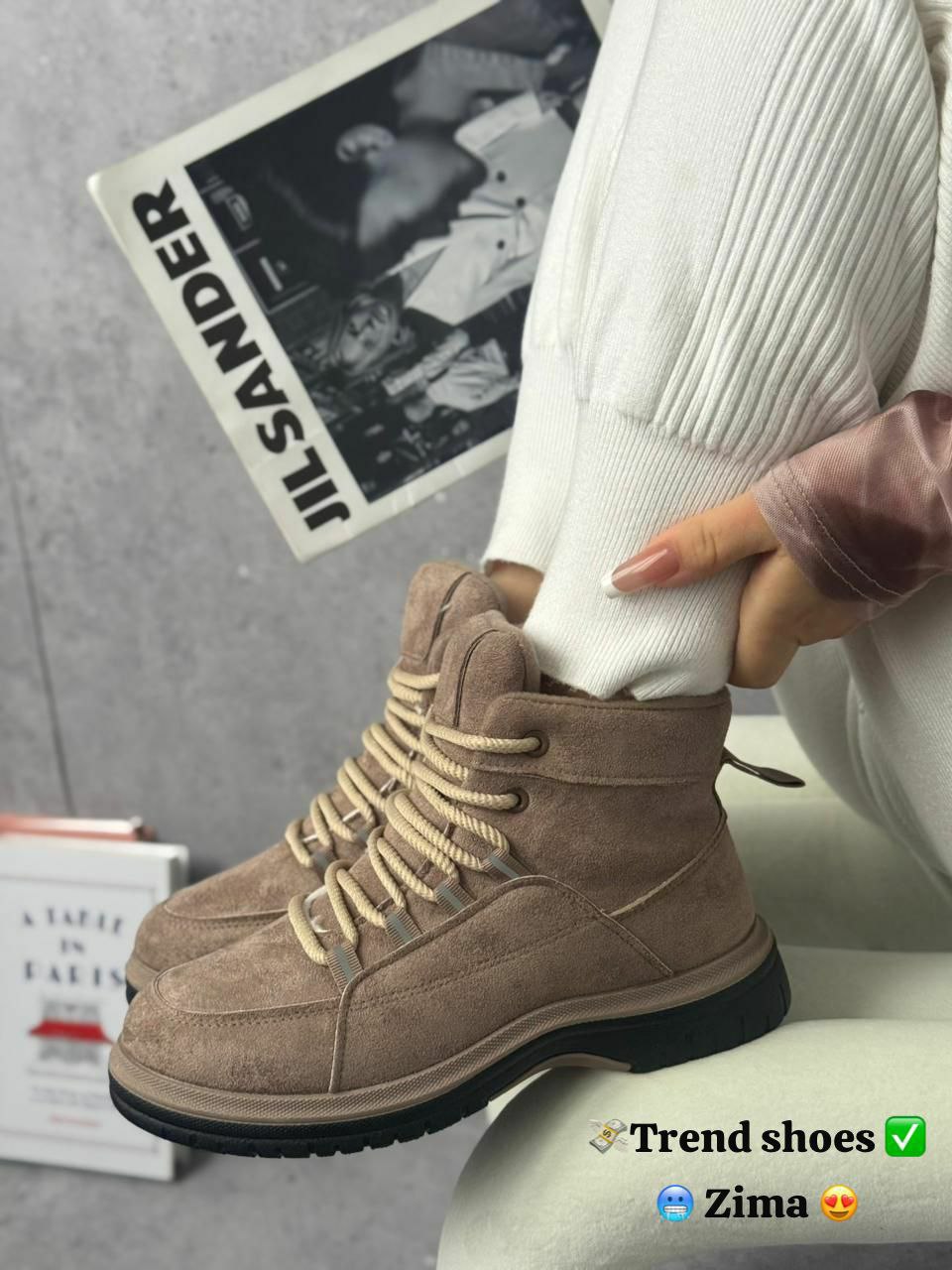 фото зимние женские ботинки оптом от производителя