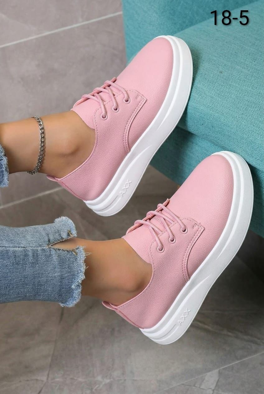 фото женские розовые sneakers 211889 оптом