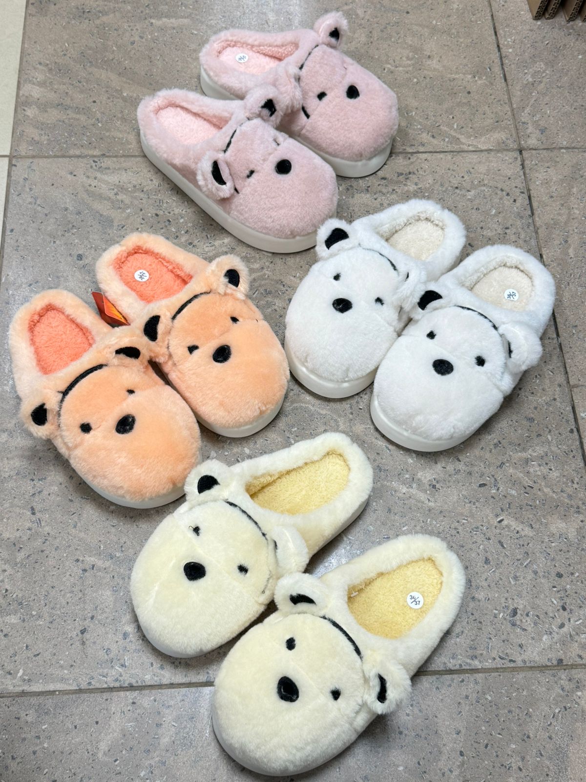 фото зимние женские домашние тапочки оптом