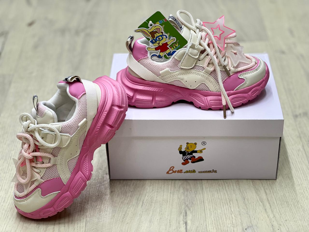 фото весенние кроссовки для девочек оптом