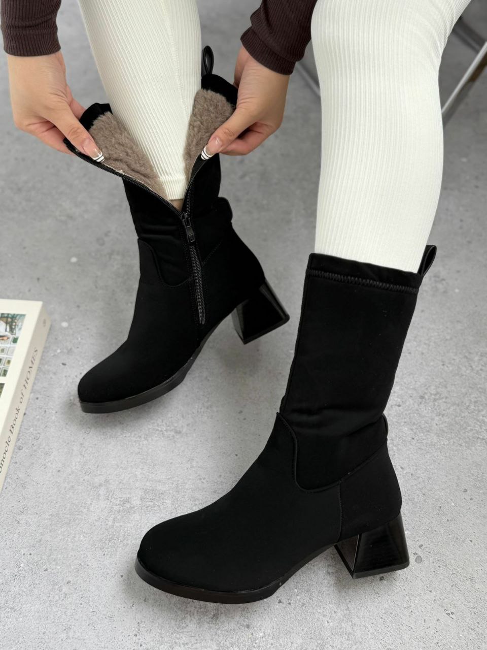 фото зимние женские ботинки оптом от производителя