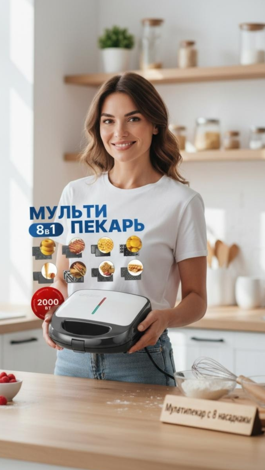 картинка Мультипекарь со съемными панелями, от магазина Одежда+