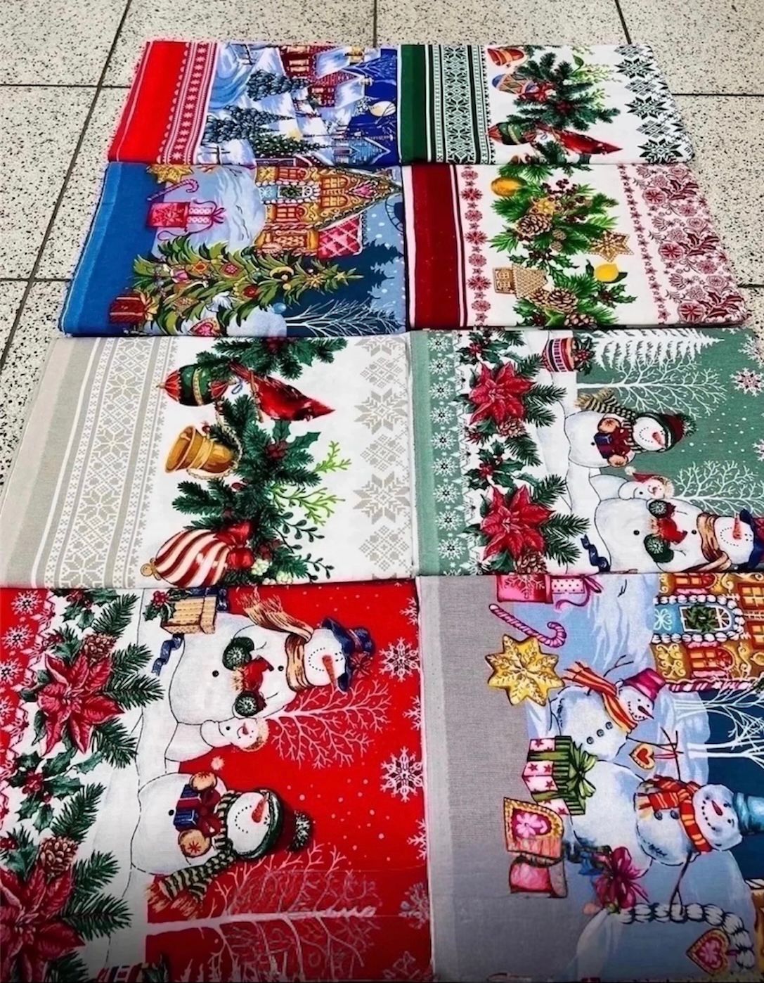 фото новогодняя скатерть размер 150/220 см без выбора оптом