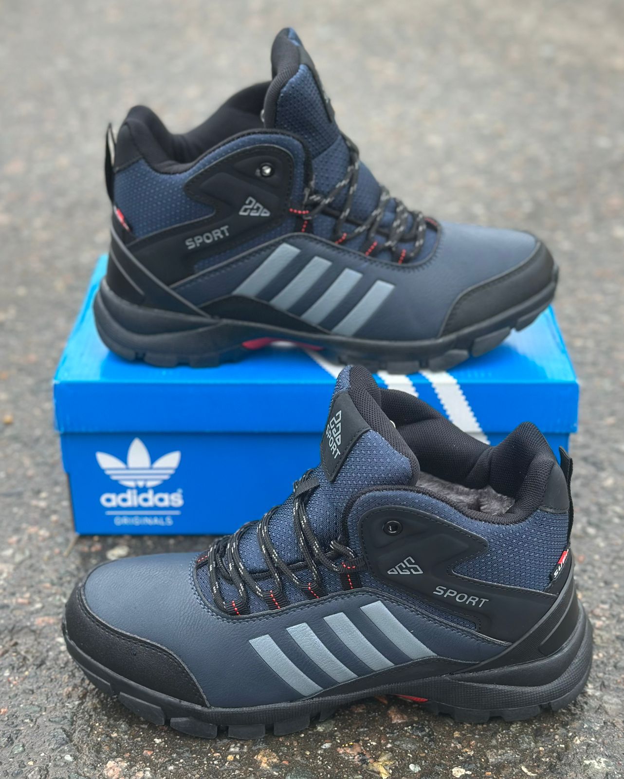 фото зимние мужские кроссовки оптом