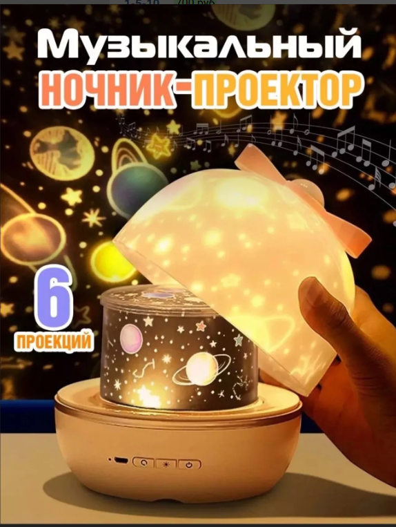 картинка Ночник проектор  звездного неба от магазина Одежда+