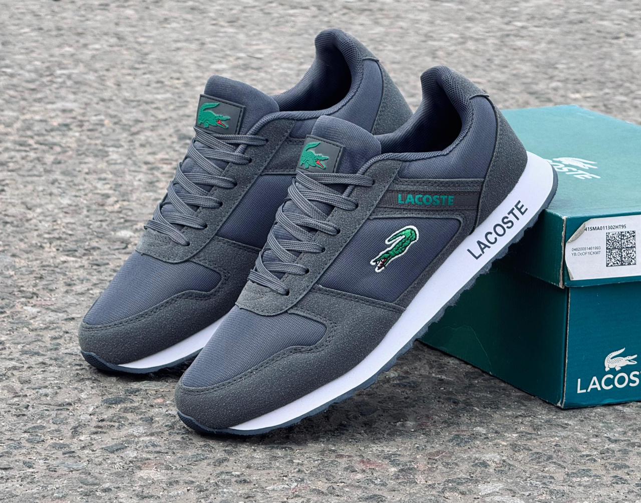 фото Мужские летние кроссовки Lacoste 425882 оптом на лето для мужчин