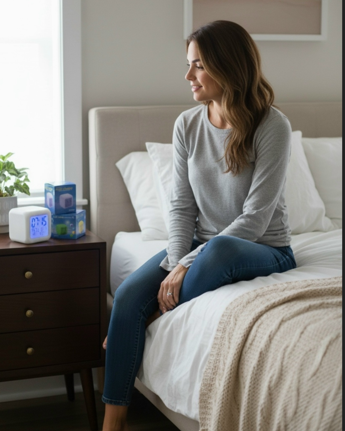 картинка Часы будильник LED Color Change от магазина Одежда+