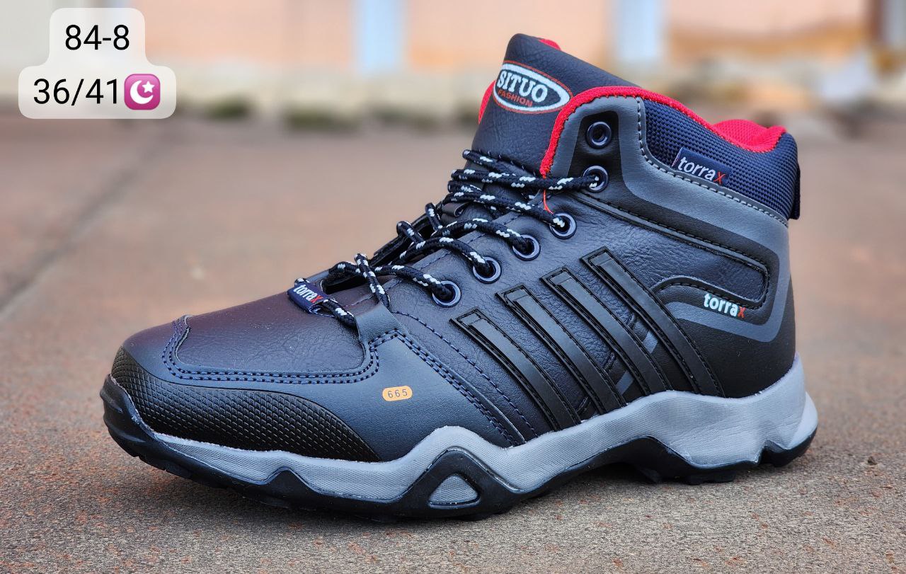 фото зимние молодёжные ботинки оптом