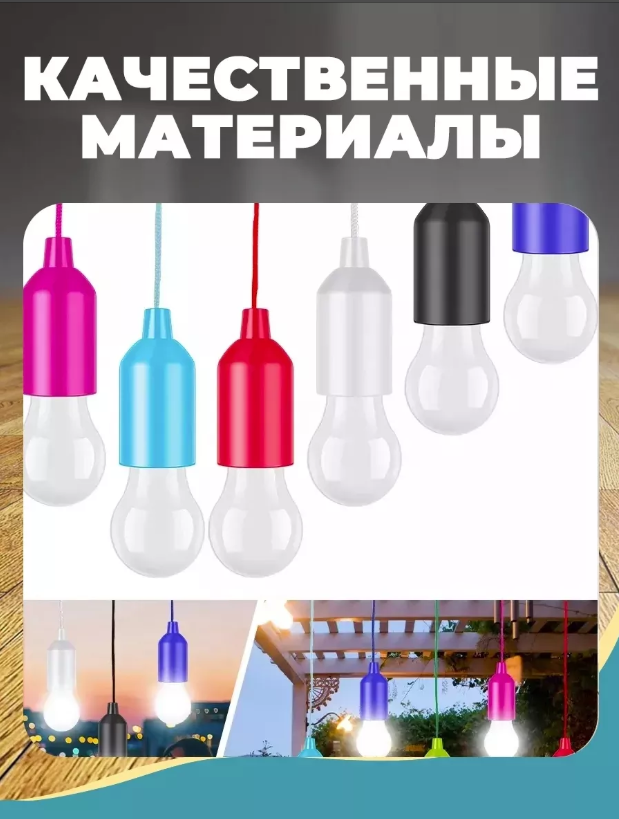 картинка Ночник проектор лампочка на нитке от магазина Одежда+