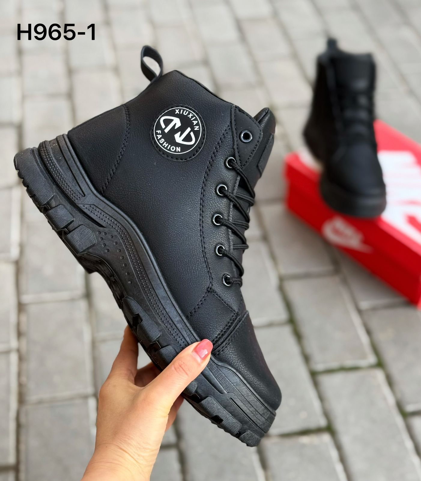 фото зимние мужские ботинки оптом