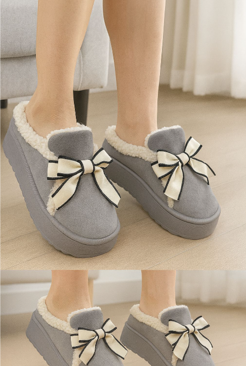 фото зимние женские домашние тапочки оптом