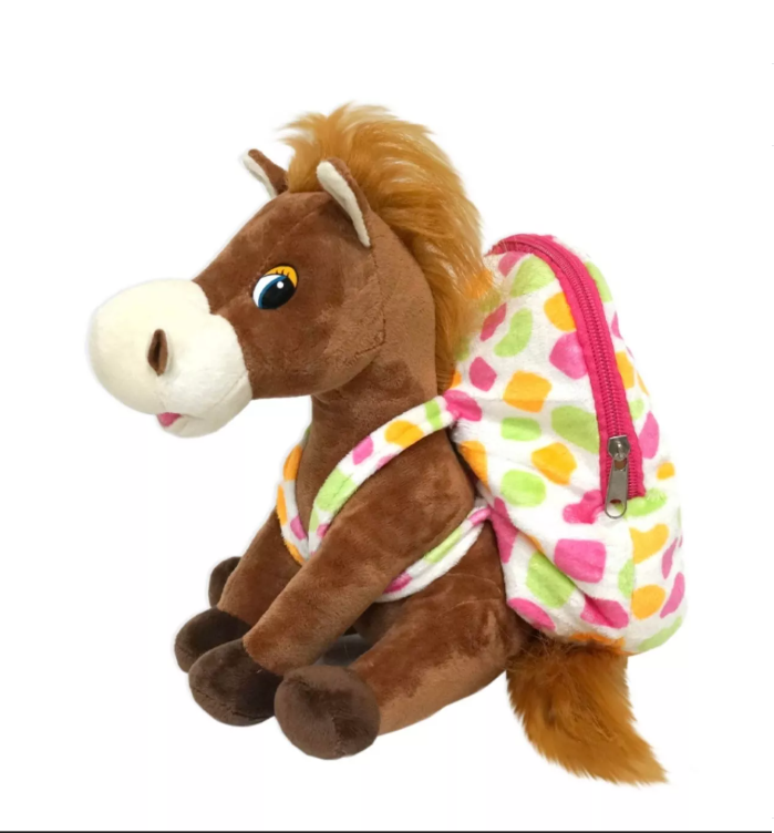 картинка Мягкая игрушка конфетница"Лощадь" символ года 20*25 см от магазина Одежда+