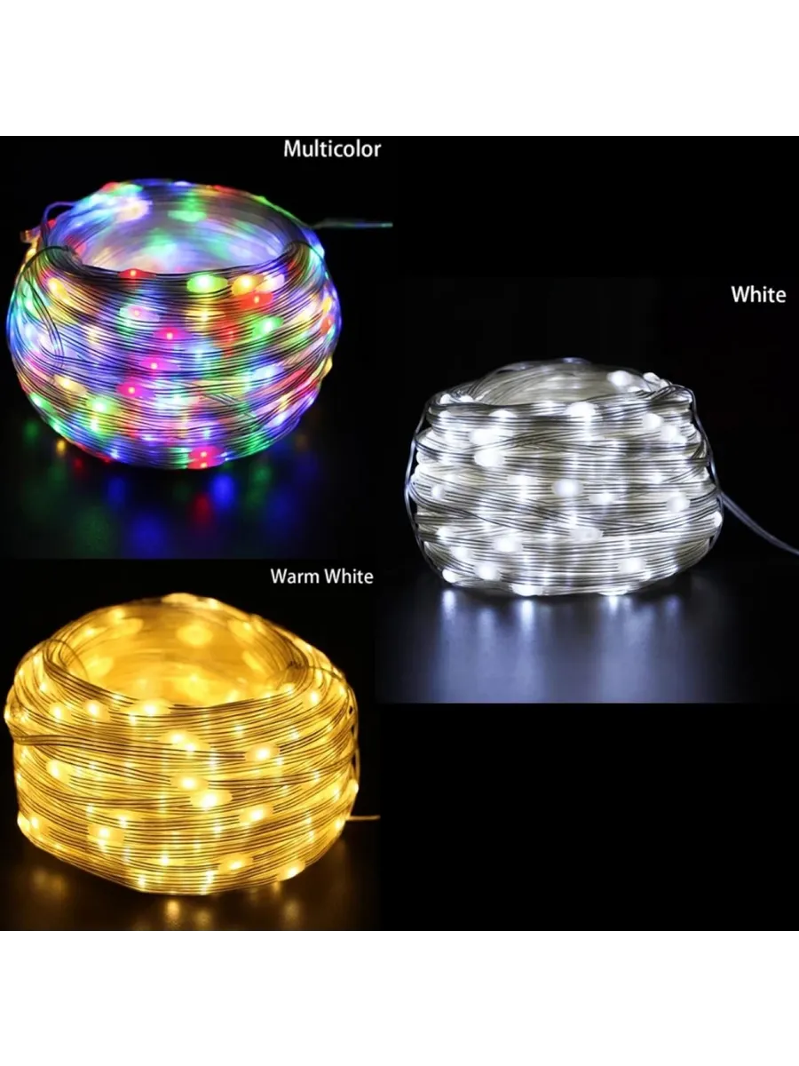 картинка Гирлянда белая 30 метров от магазина Одежда+