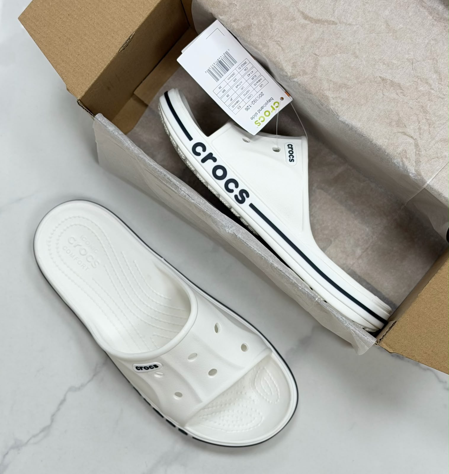 фото женские летние шлепки crocs 660362 оптом